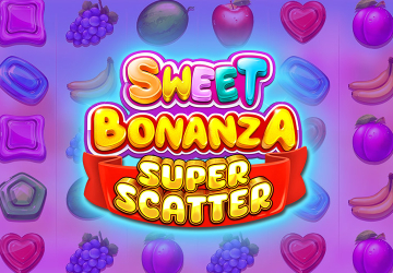 Игровой автомат Sweet Bonanza Super Scatter в Rubin Casino